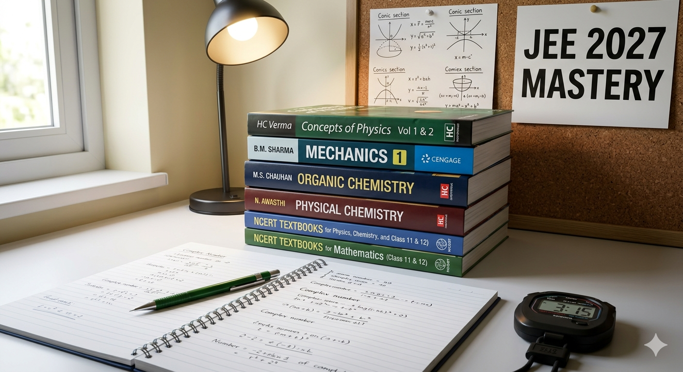 A stack of best books for JEE preparation